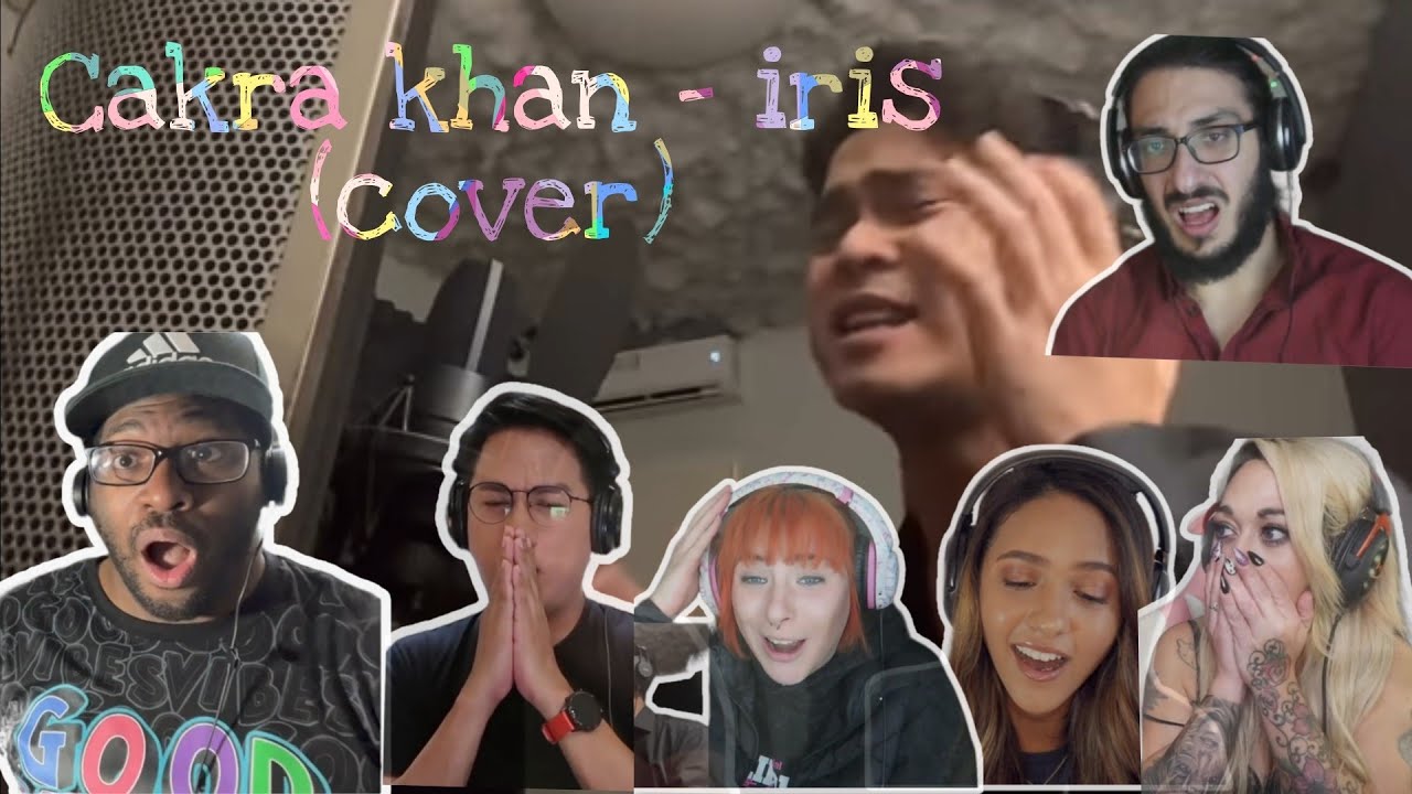 suara whistle cakra khan buat reactor kagum. cakra khan - iris (cover)