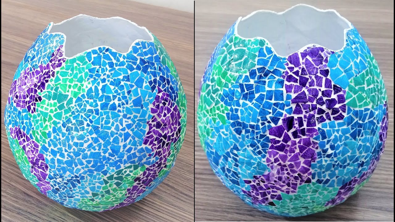 How to make vase | Paper Vase | Easy Vase | Balloon vase | DIY Vase | Flower Vase | Home Decor