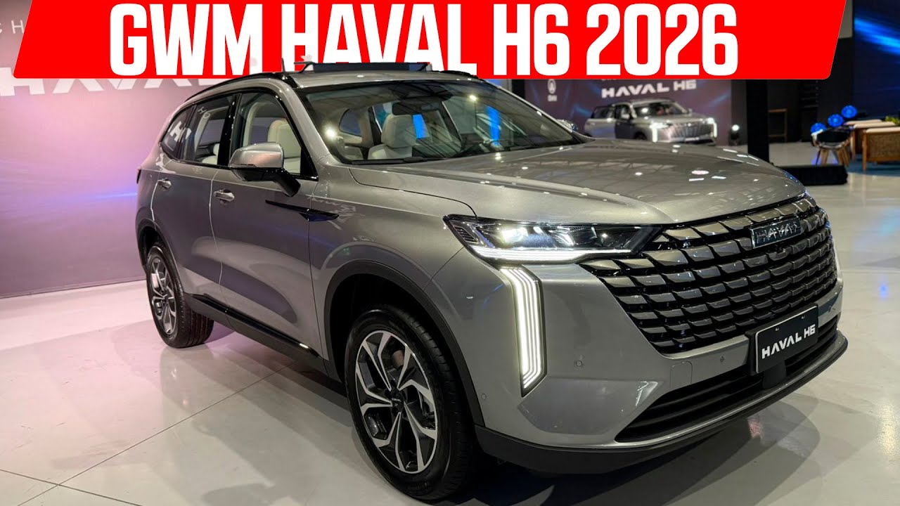 HAVAL H6 2026: detalhes das mudanças na nova linha