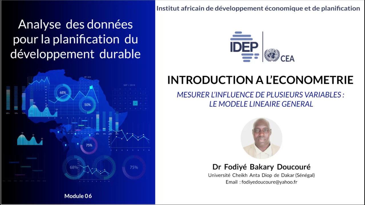 Module 06 : INTRODUCTION A L’ECONOMETRIE
