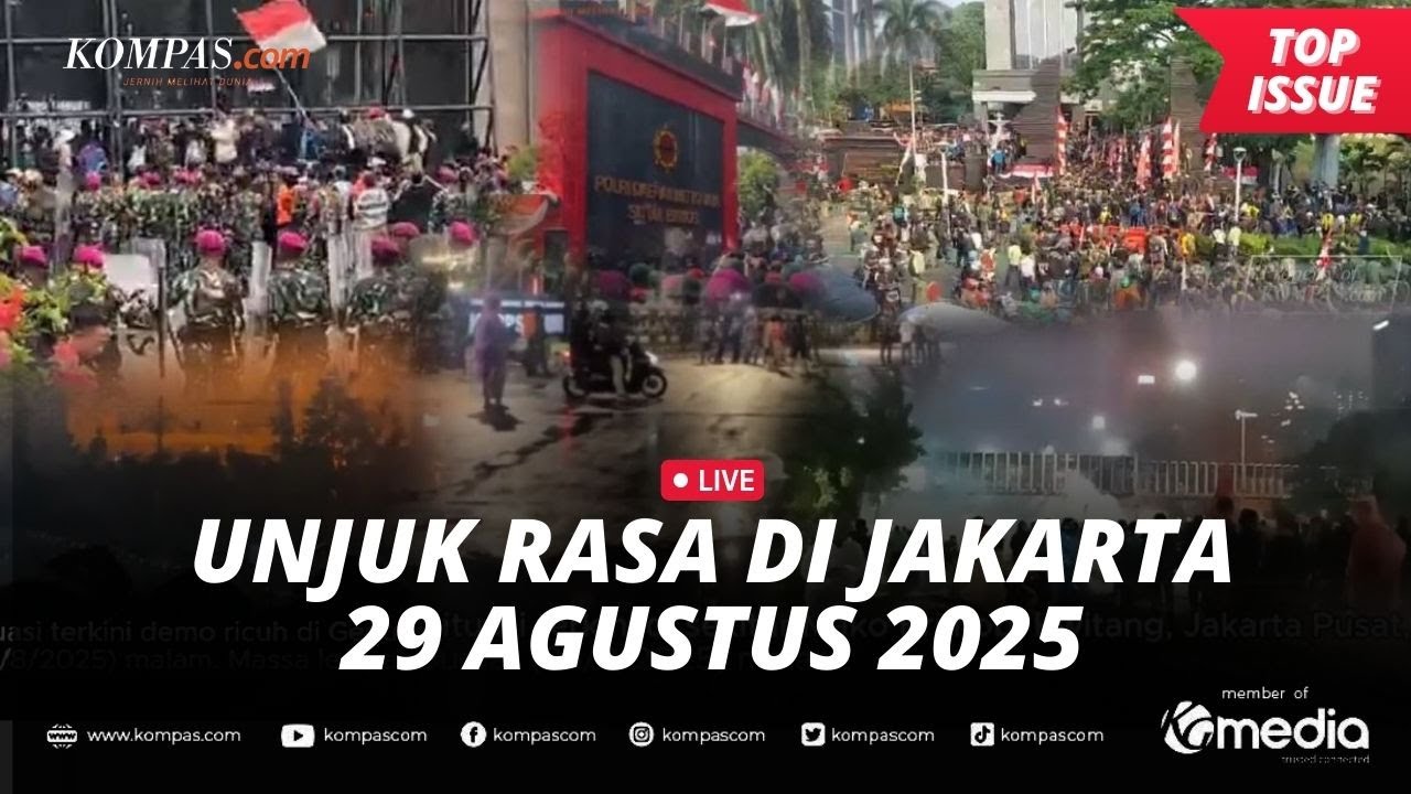 [LIVE] - Momen Demo di Mako Brimob Kwitang, DPR RI, dan Polda Metro Jaya
