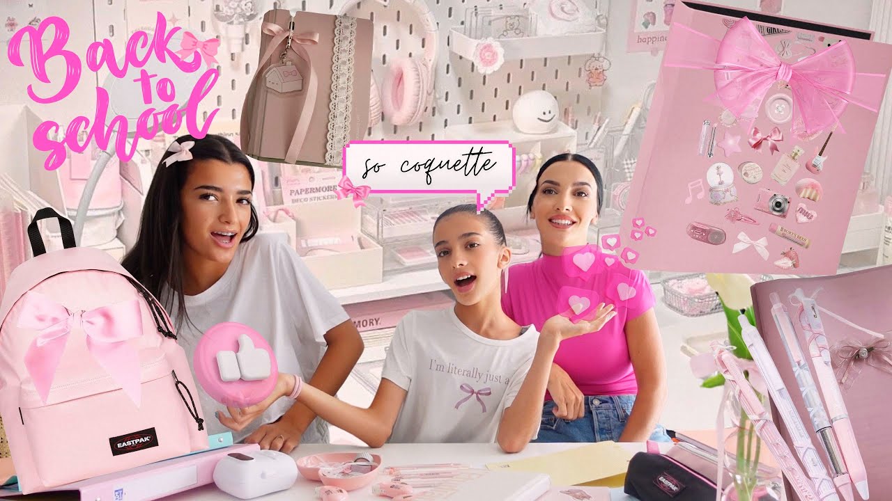 BACK TO SCHOOL-[ on personnalise les fournitures scolaires de Lylia SO COQUETTE 🎀 ]