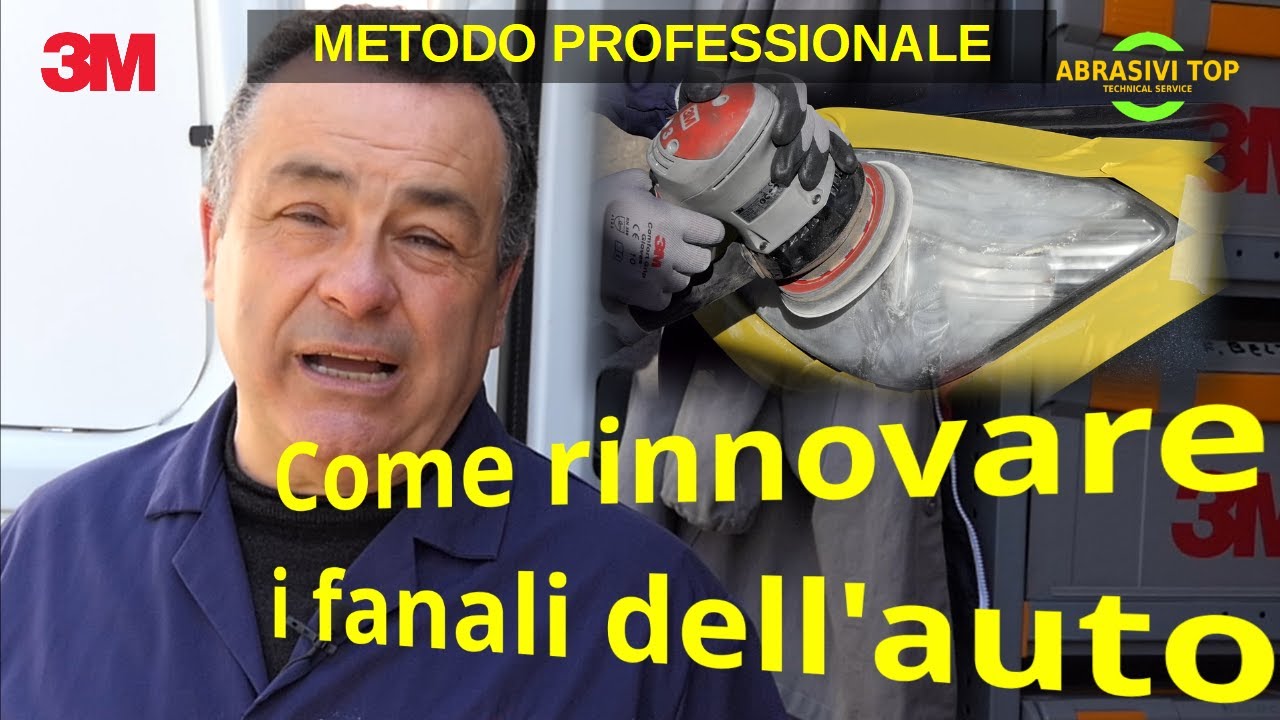 Come lucidare e rinnovare i fanali dell'auto, ingialliti e opacizzati dal tempo
