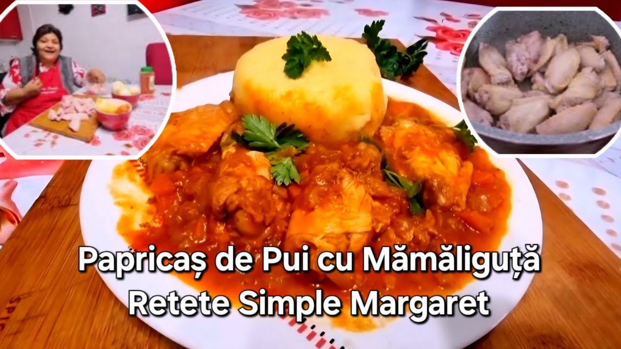 PAPRIKAS DE PUI CU MĂMĂLIGUȚĂ ‼️‼️‼️#viral #food #yogurtshake #viral #videos #vlog #recipe #reels 