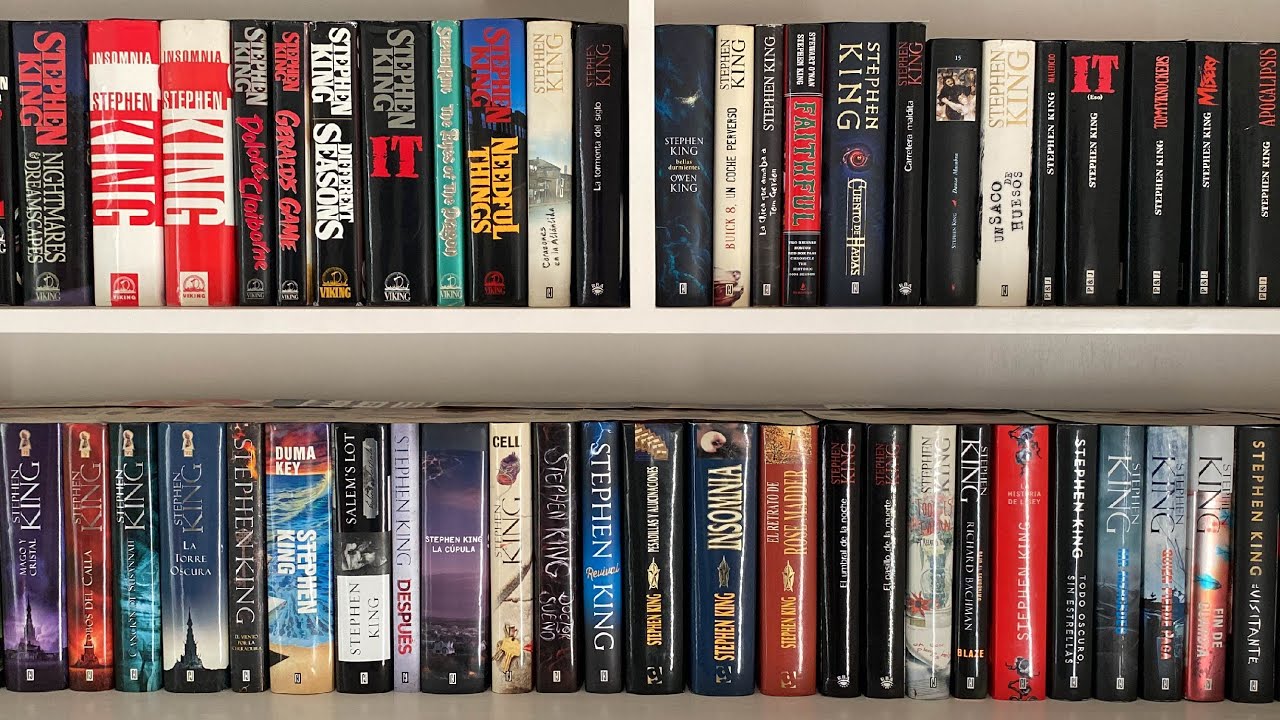 Mi COLECCIÓN completa de STEPHEN KING (+100 libros)