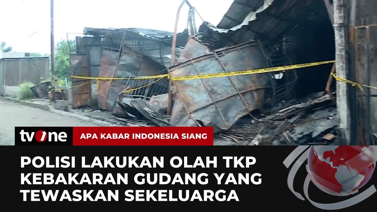 Satu Keluarga Tewas Terjebak Saat Gudang Perabotan Terbakar di Bekasi | AKIS tvOne