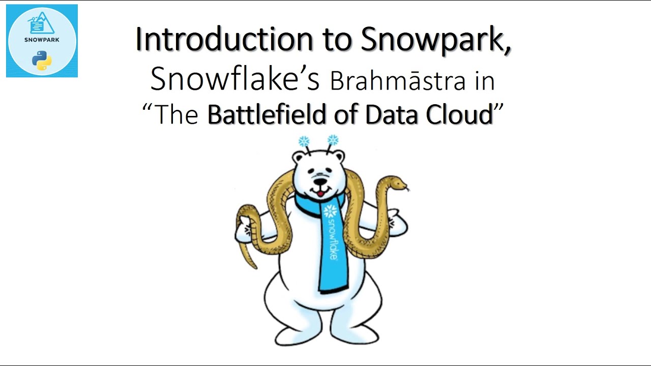 Начало работы с Snowpark для Python на Snowflake