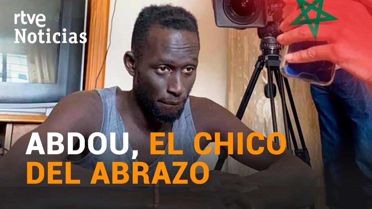 Encontramos a ABDOU, el chico que se abrazó desesperado a LUNA, la cooperante de CRUZ ROJA en CEUTA