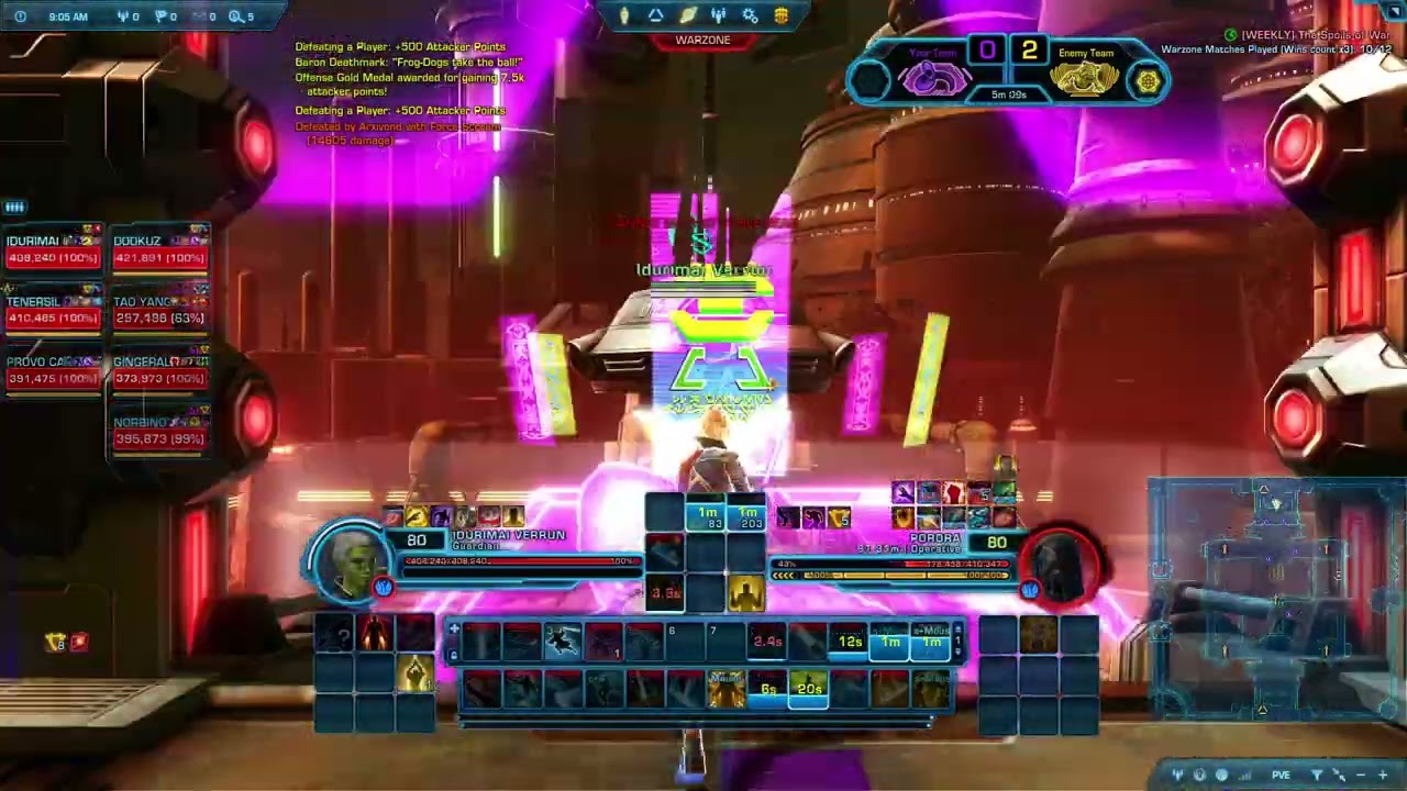 Swtor - PVP - Focus Guardian - Quesh