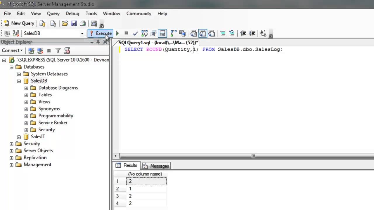 How to Use Microsoft SQL Server Functions