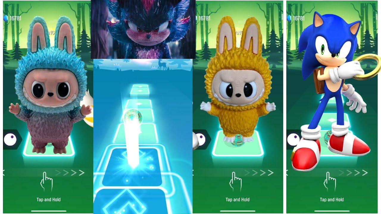 Toy Story 🚀 vs Frozen 2 🌌 vs Paw Patrol 🐶 vs Trolls 🌈  Tiles Hop Battle