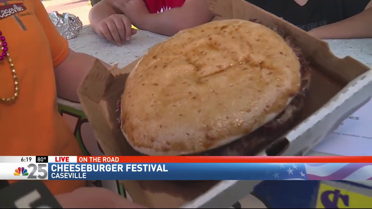 Caseville, Michigan cheeseburger festival