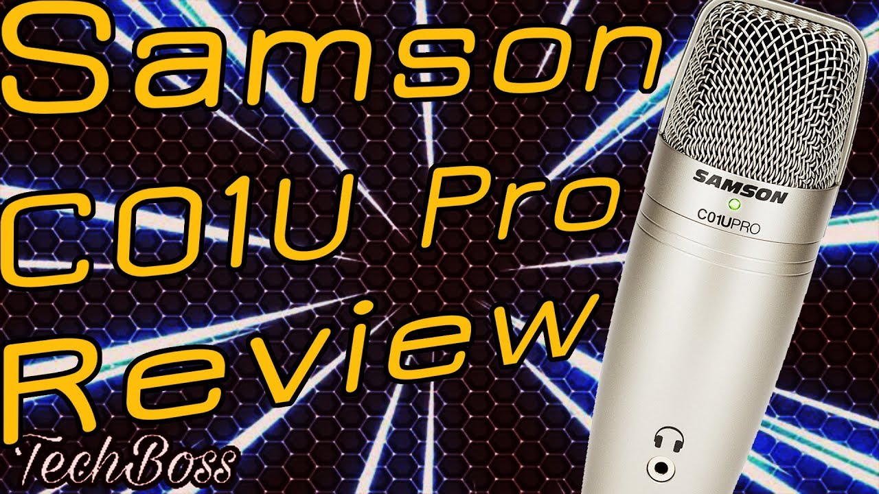 Samson C01u Pro Mikrofon Test Review | Deutsch | TechBoss | 2018