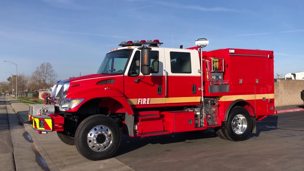 International Type 3 Fire Truck, Waterous System, 500GPM/500 Gal Tank for Sale