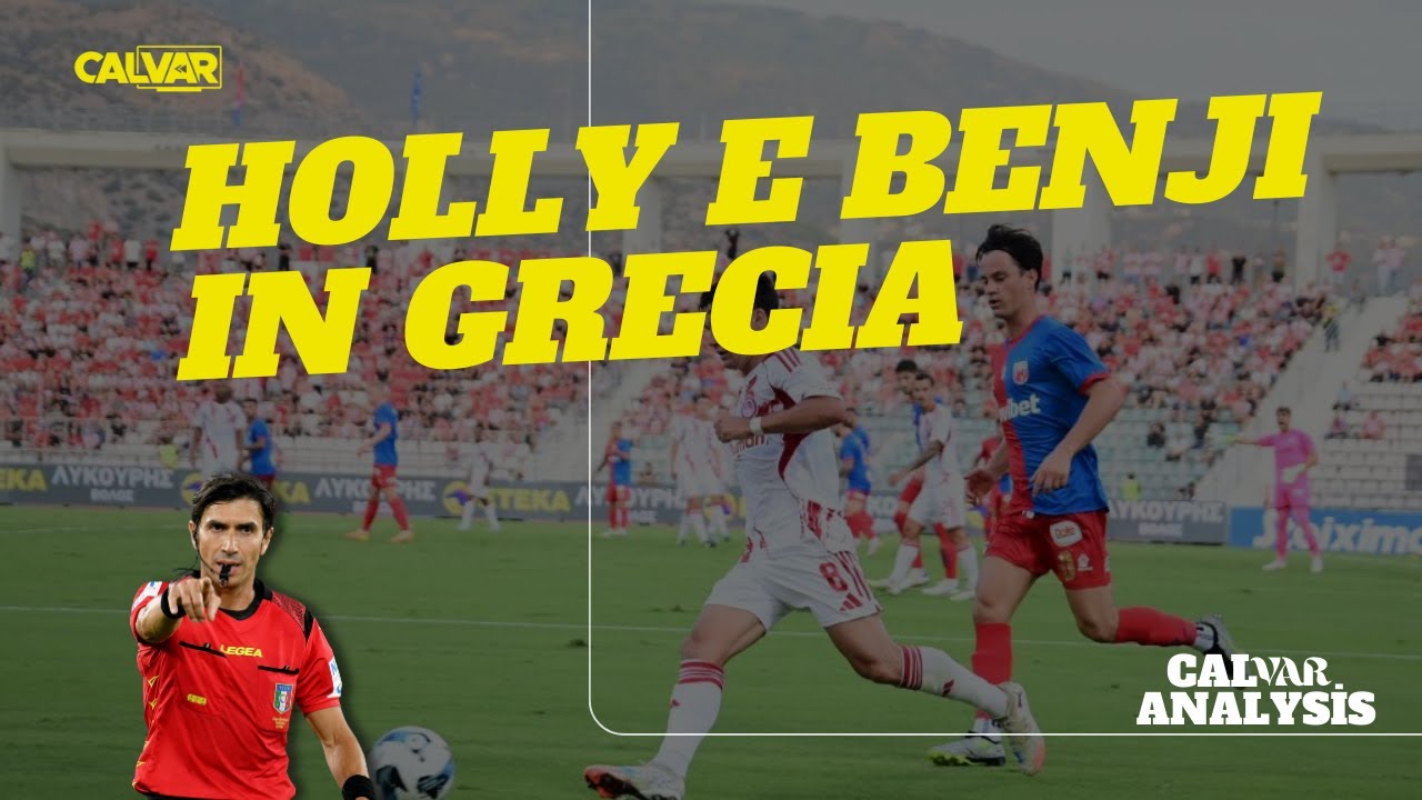 EPISODIO ALLA HOLLY E BENJI NEL CAMPIONATO GRECO - CALVAR ANALYSIS