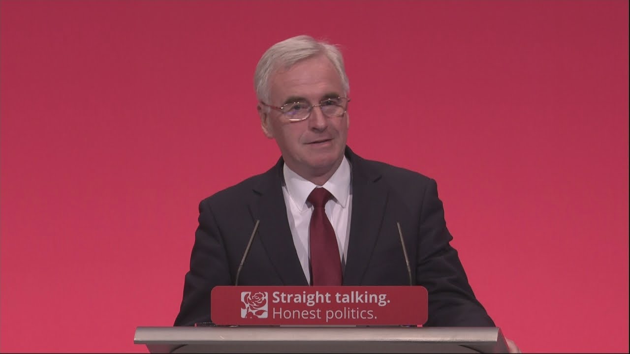 John McDonnell's full Labour conference speech