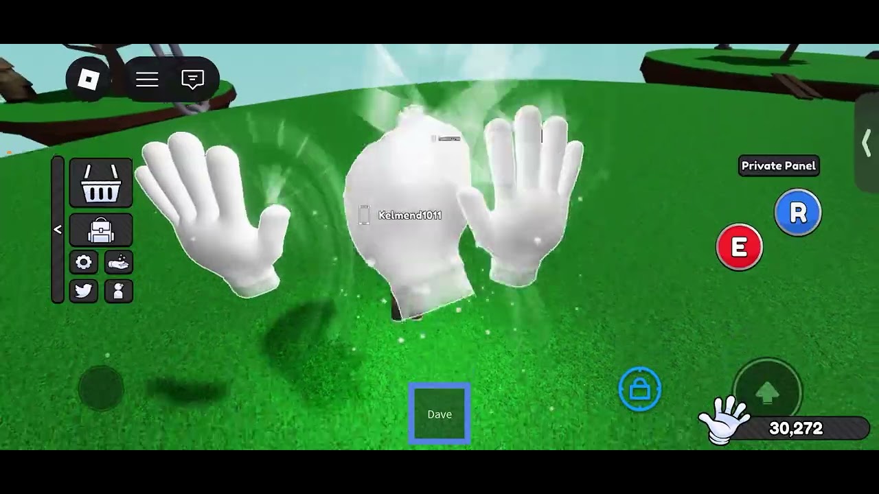 Showcasing dave glove