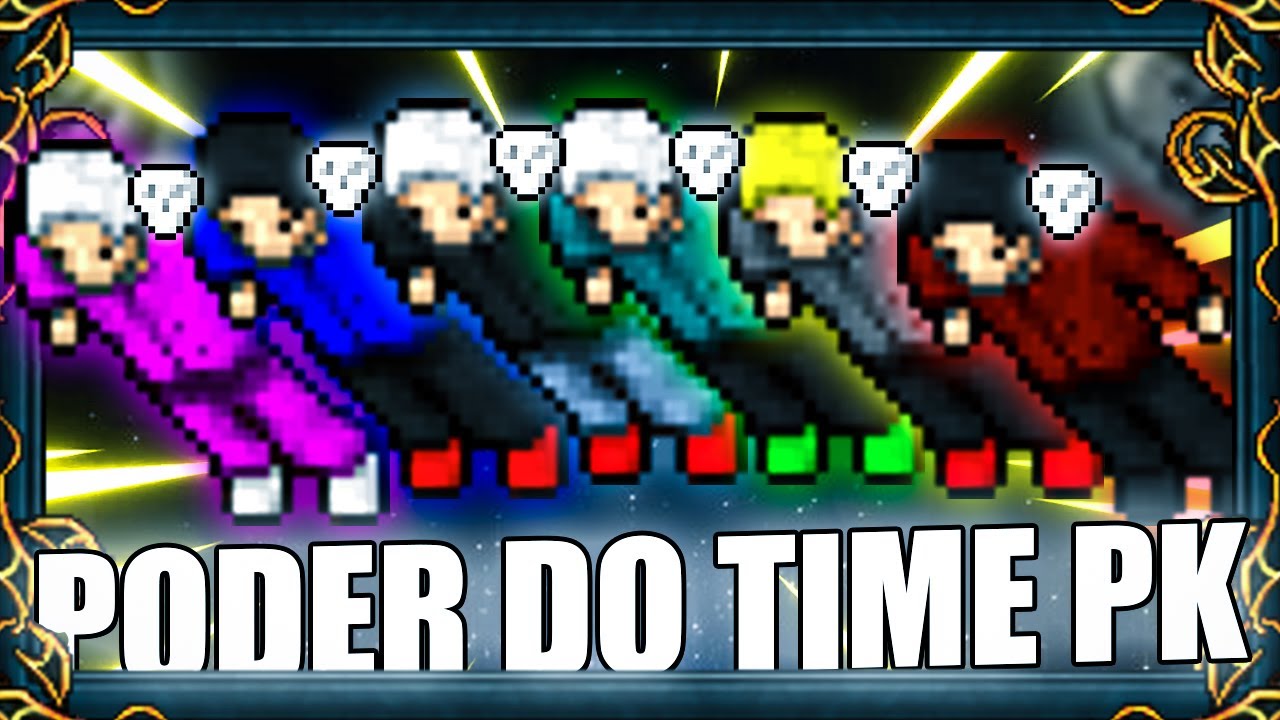 O PODER DO TIME PK NO TIBIA