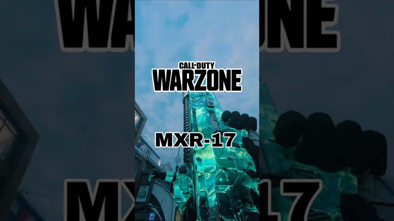 LA MEJOR CLASE DE LA MXR-17 EN CALL OF DUTY WARZONE