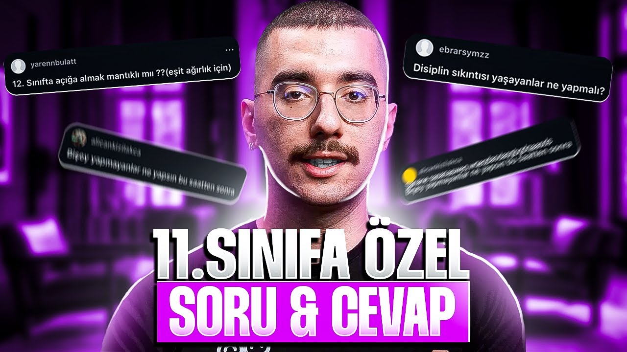 11'LERE ÖZEL SORU & CEVAP
