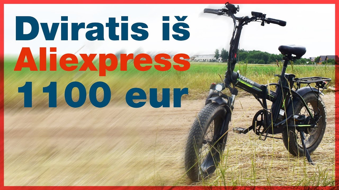 Sulankstomas Elektrinis Dviratis i&scaron; Aliexpress