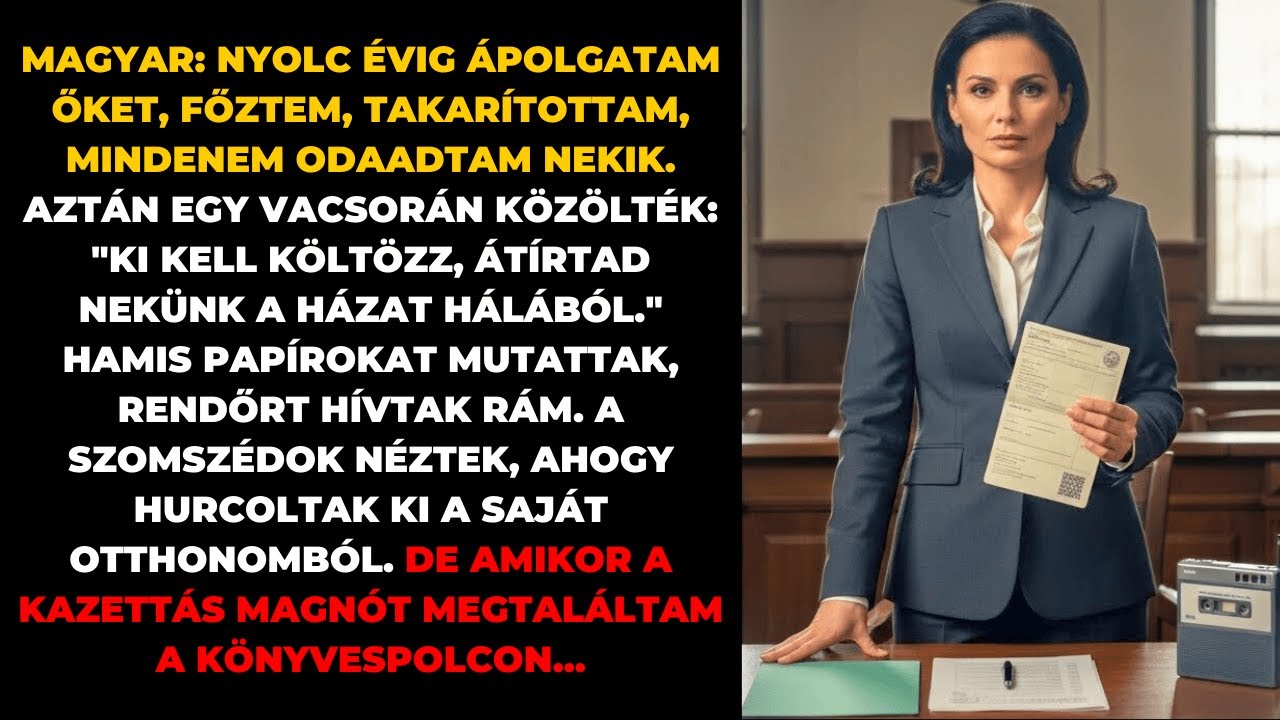 Ki akartak lakoltatni a saját házamból, nem tudva, hogy a bank az én cégemhez tartozik