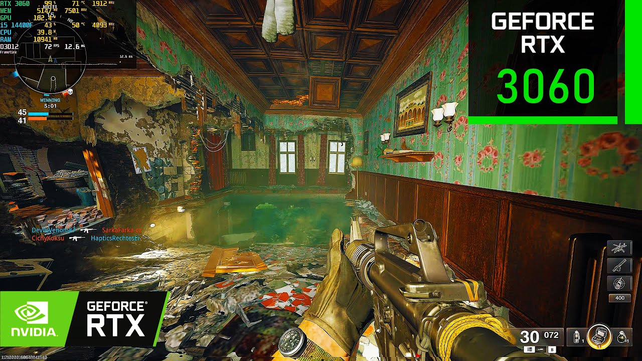 Call of Duty Black Ops 6 | RTX 3060 12GB ( 1080p 1440p 4K Lowest Settings | DLSS ON )