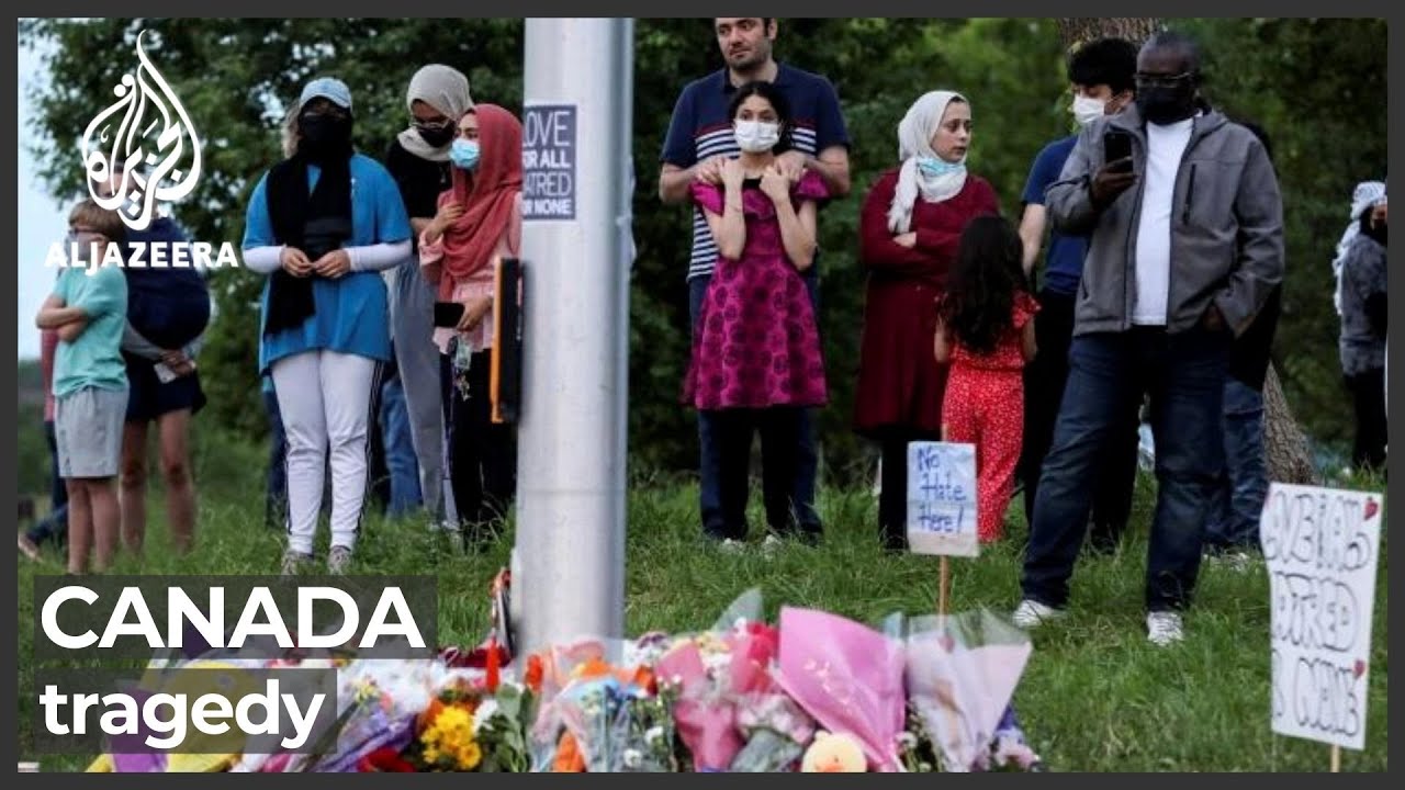 'Motivated by hate’: Muslim family run over in Canada