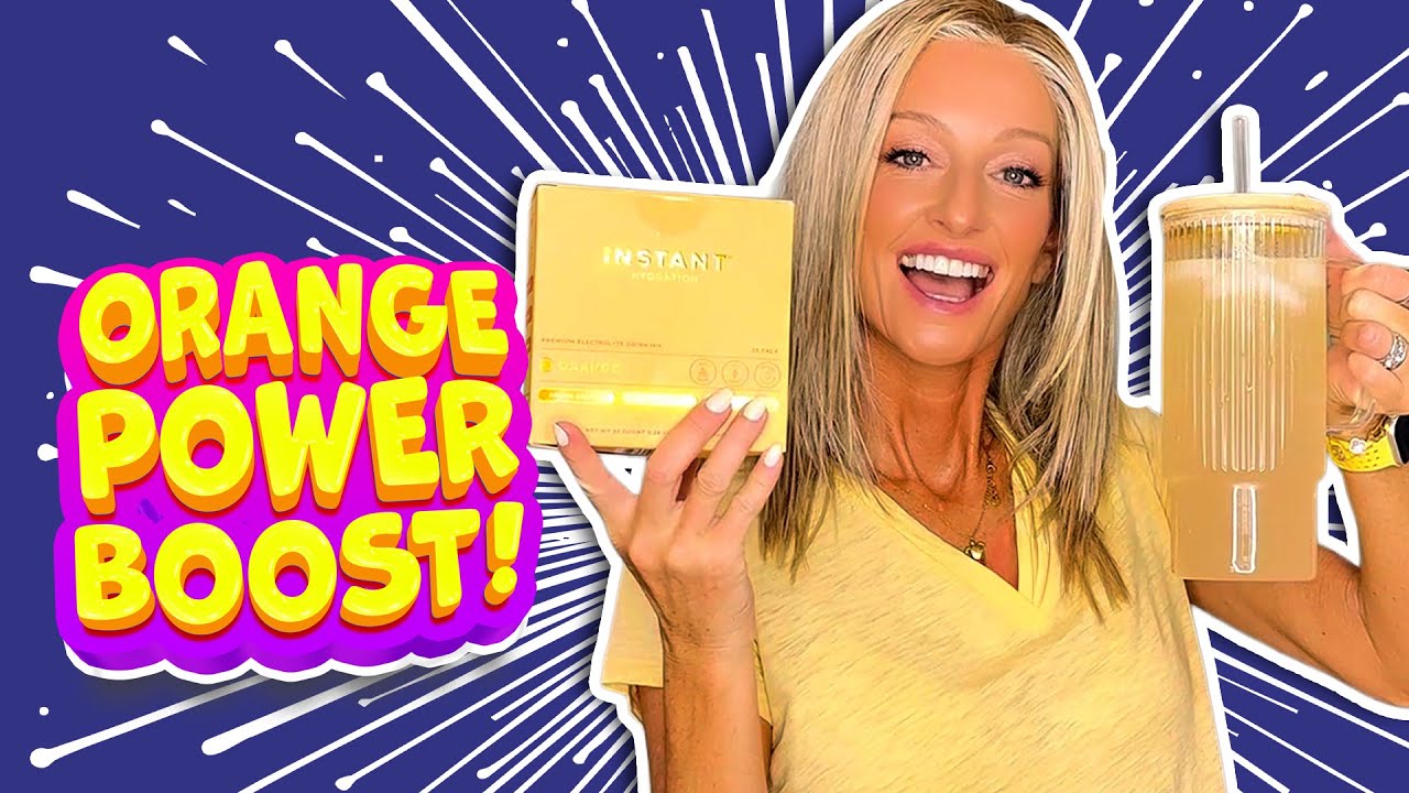 🍊 Instant Hydration Orange Electrolyte Review | 0 Sugar, French Grey Sea Salt, 1445mg Electrolytes