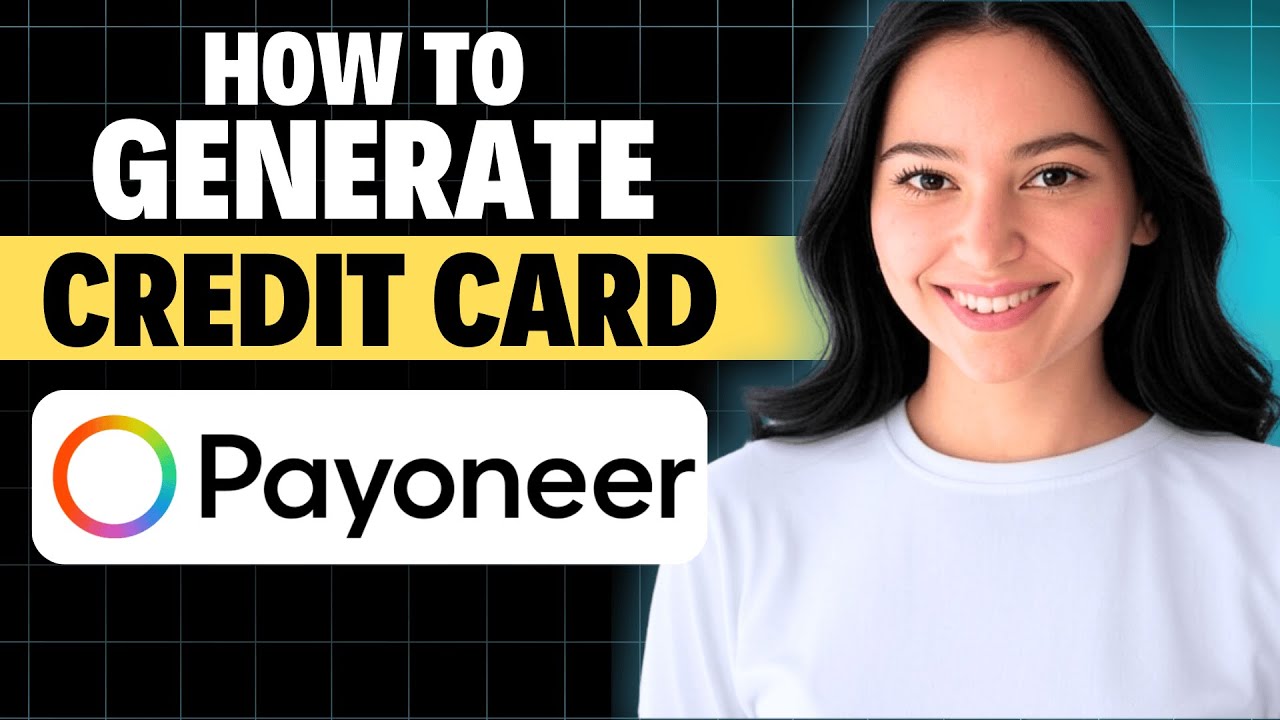 How To Generate A Credit Card On Payoneer 2025 ( Step By Step )