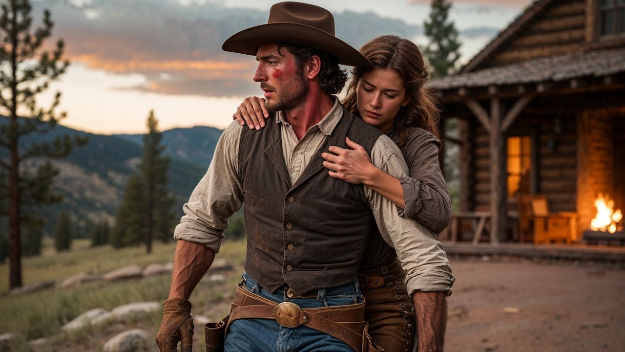 Injured Cowboy Fell From His Horse, The Woman Carried Him Home And Stayed Forever