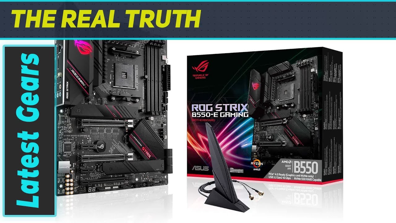 ASUS ROG Strix B550-E Gaming: The Ultimate Motherboard for High-Performance Gaming
