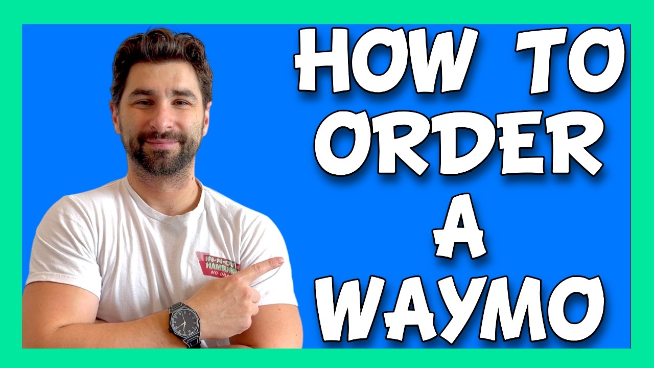 How to Order a Waymo Ride (Waymo Self Driving Car)