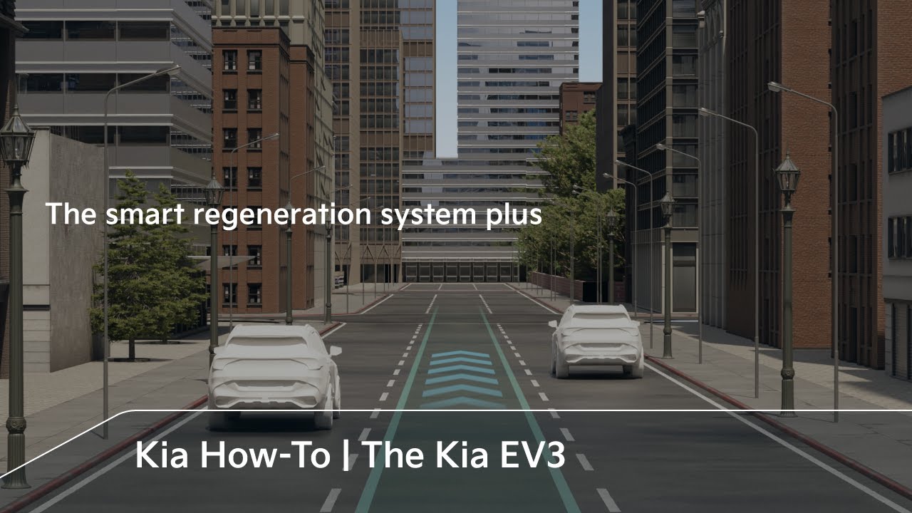 The smart regeneration system plus | The Kia EV3