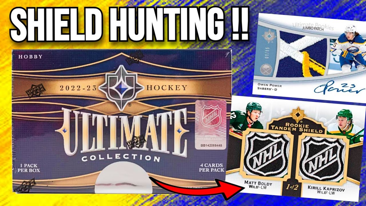 2022-23 Upper Deck Ultimate Collection Hockey Box Opening !! 🤯
