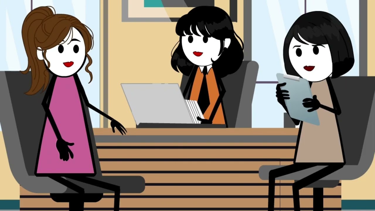 The Awkward Interview Conversation About Translation and Pay #corporate #animation