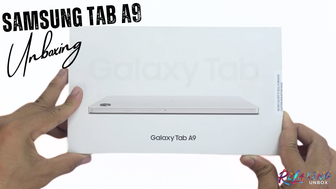 Samsung Galaxy Tab A9 Unboxing