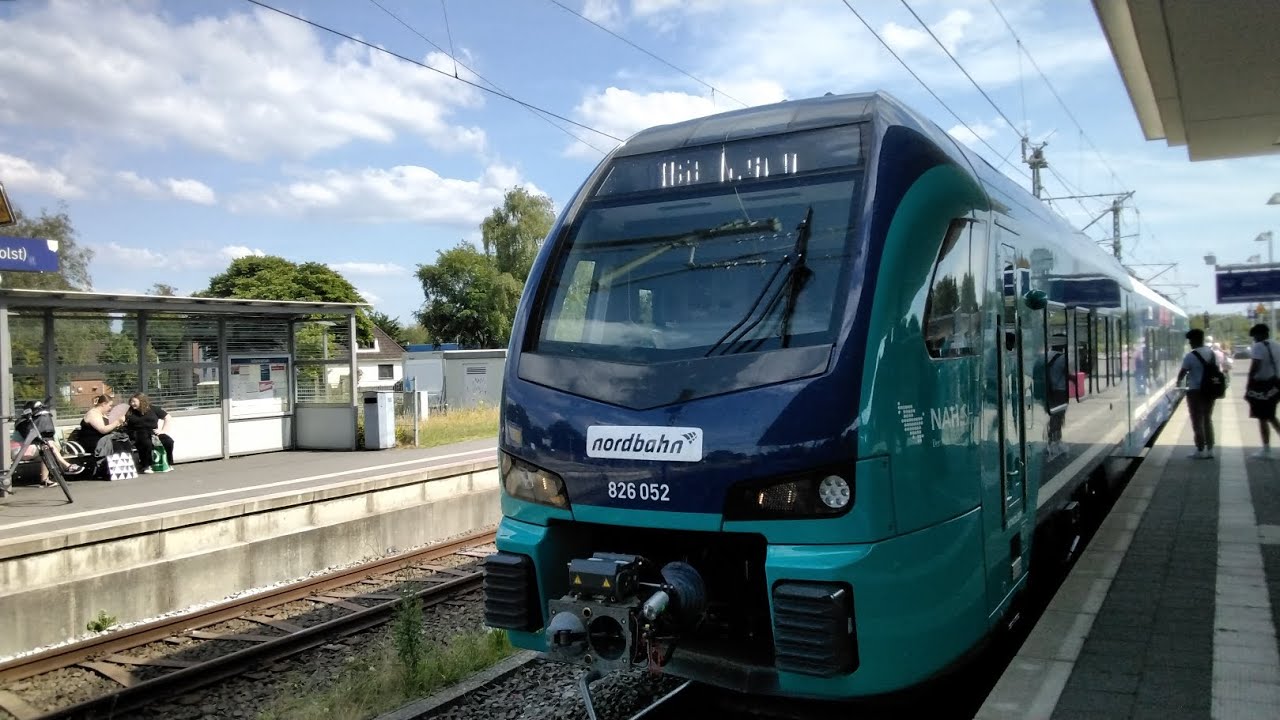 Kleine RB 63 Mitfahrt von Tiebensee bis Wesselburen