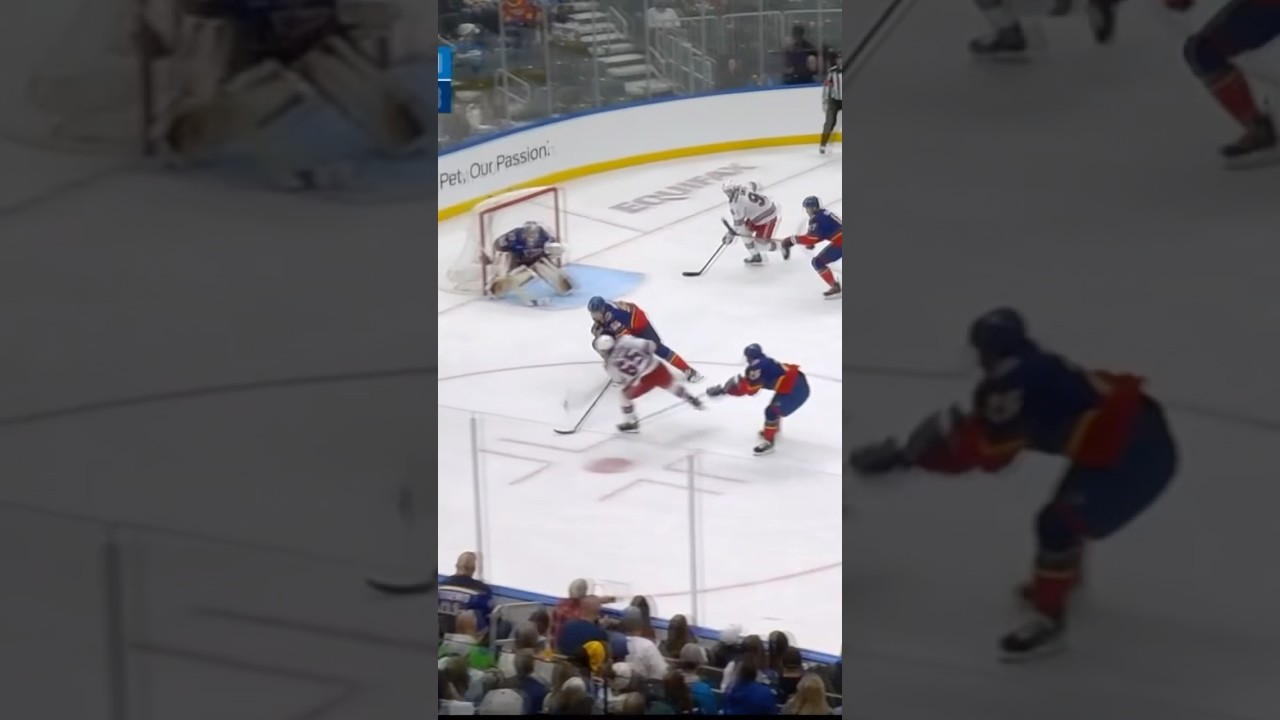 Brett Berard sneaks this one through 