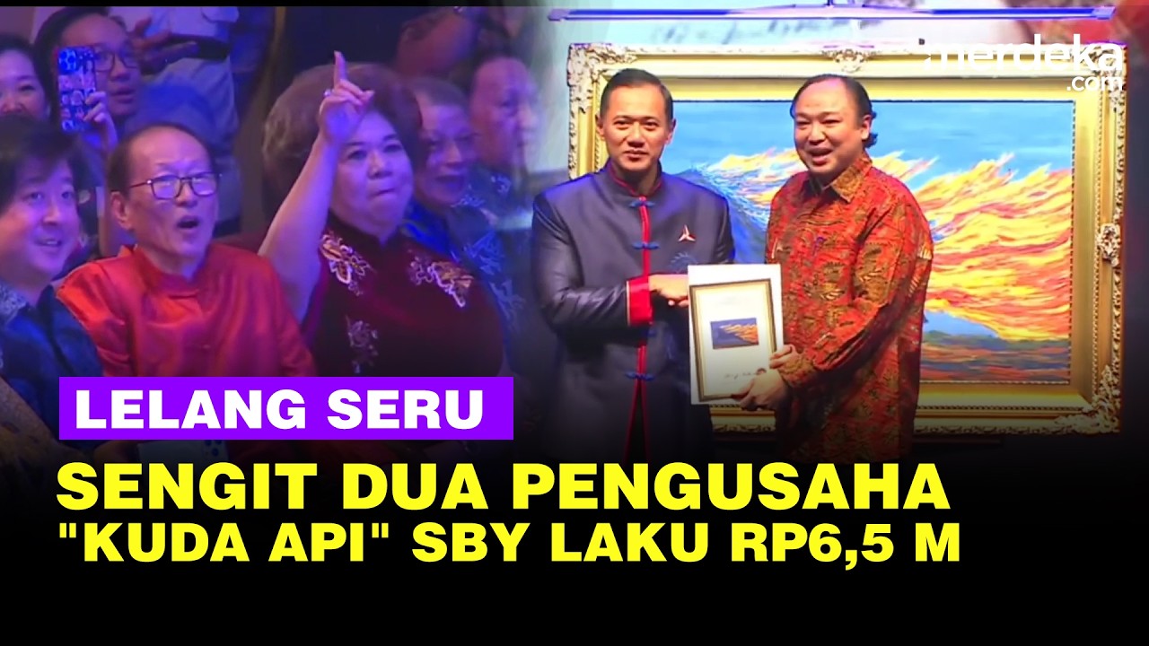 Sengit Dua Pengusaha di Lelang Lukisan 