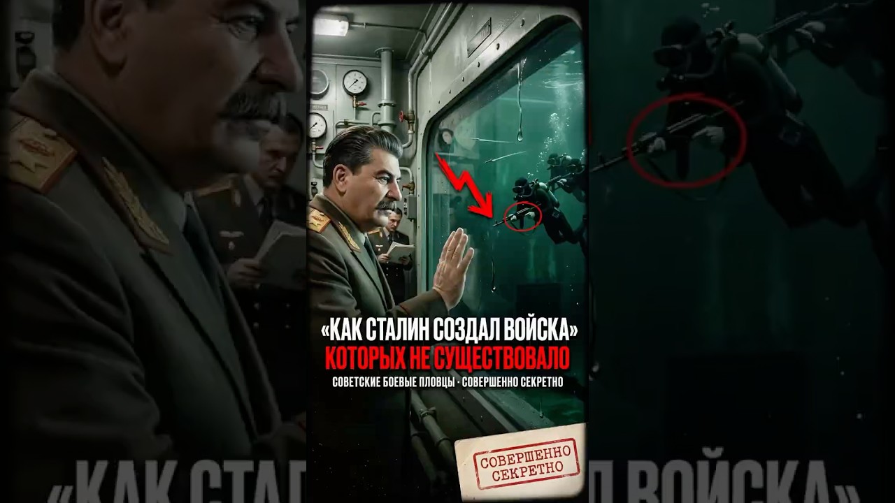 Как Сталин создал войска которых не существовало. Под водой