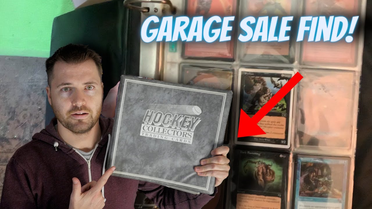 MTG Random Buy! Magic The Gathering Binder at a Garage Sale | Vintage MTG Treasure!
