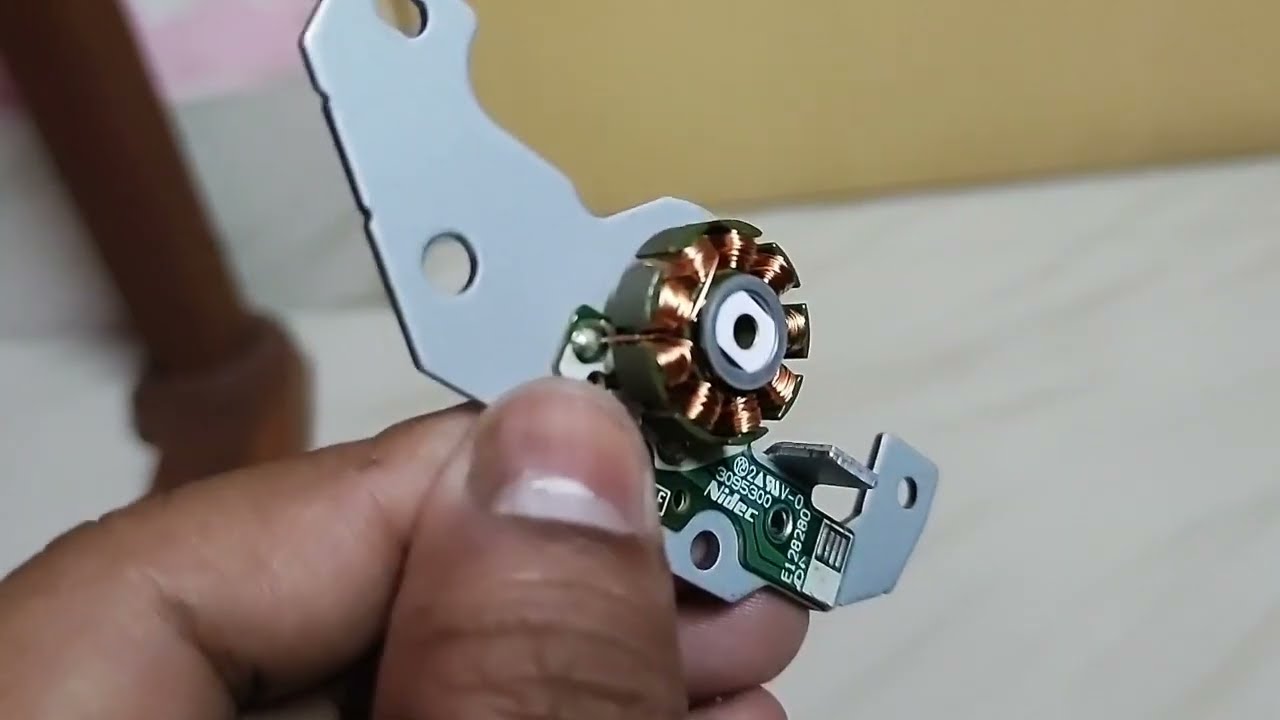 BLDC Motor From Laptop DVD drive.