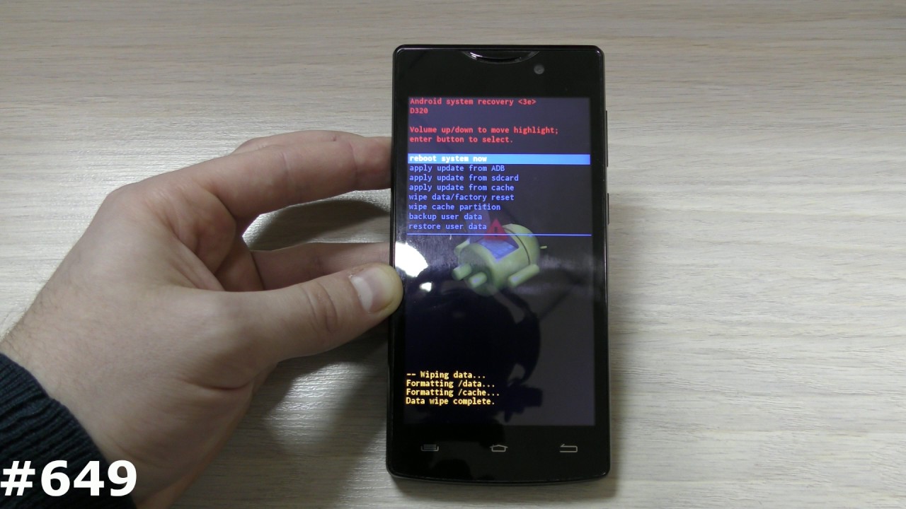 Сброс настроек Micromax Bolt D320. (Hard Reset Micromax Bolt D320)