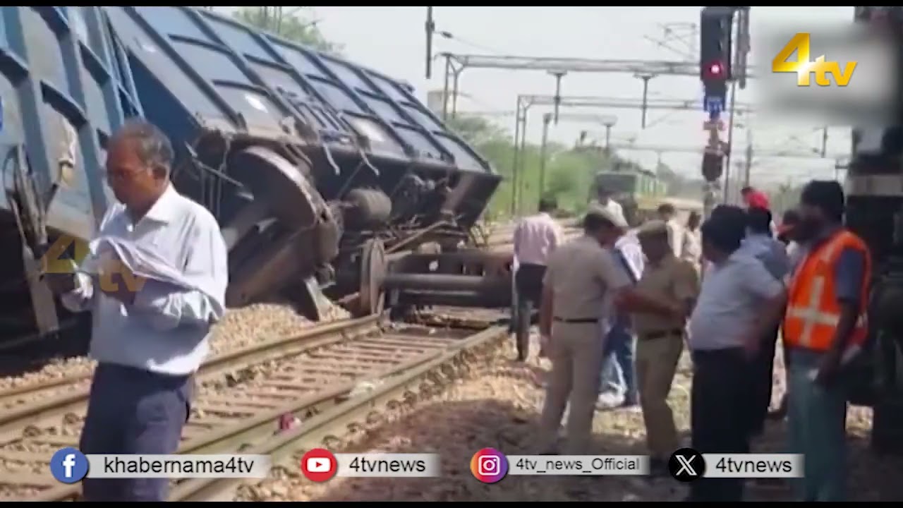 ''Two Bogies Derail from Wealthy Train in Haryana''.