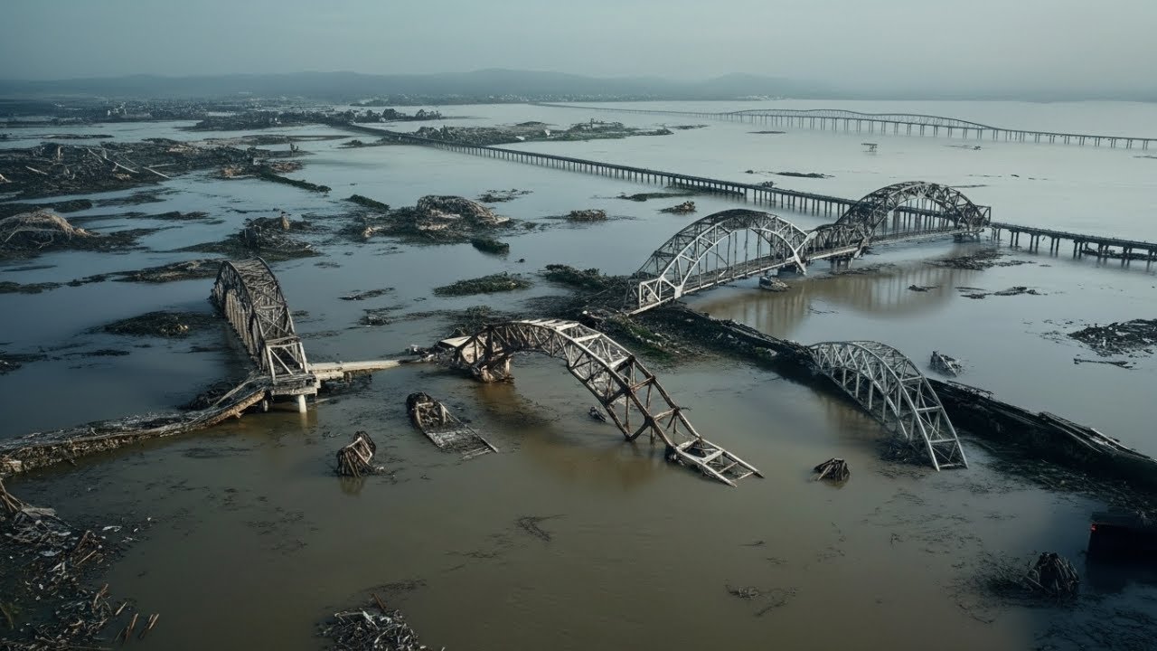 BEIJING UNDERWATER | Flood Horror Strikes &ndash; Skyscrapers Collapse, City Vanishes Instantly