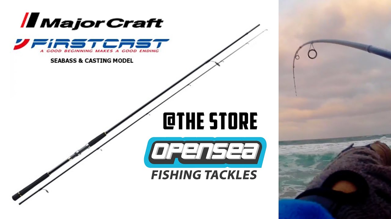 @The Store Opensea Fishing Tackles : Majorcraft Firstcast