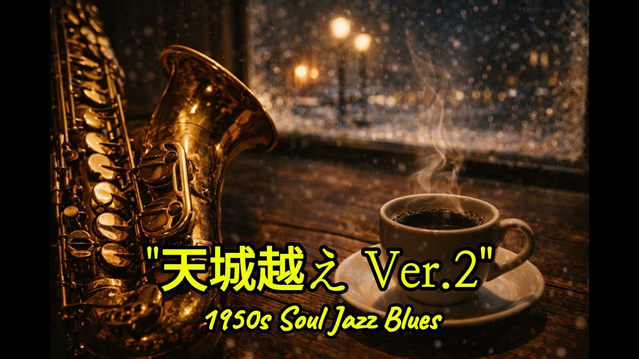 【昭和の心】天城越え Ver.2 (Burning Amagi Passion) | 50s Soul Jazz Enka 🎷🔥 - より激しく燃える禁断の恋…あなたを殺してもいいですか
