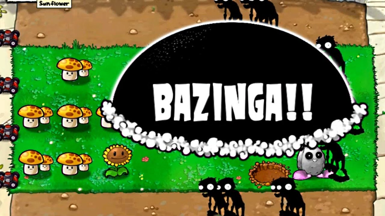 Using only Instas in Unsodded - Plants vs Zombie