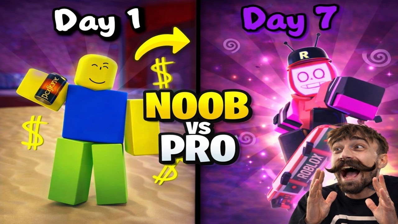 🎮Teď už jsem PRO VRAH v Robloxu! 😈 (Noob vs Pro)😱👀